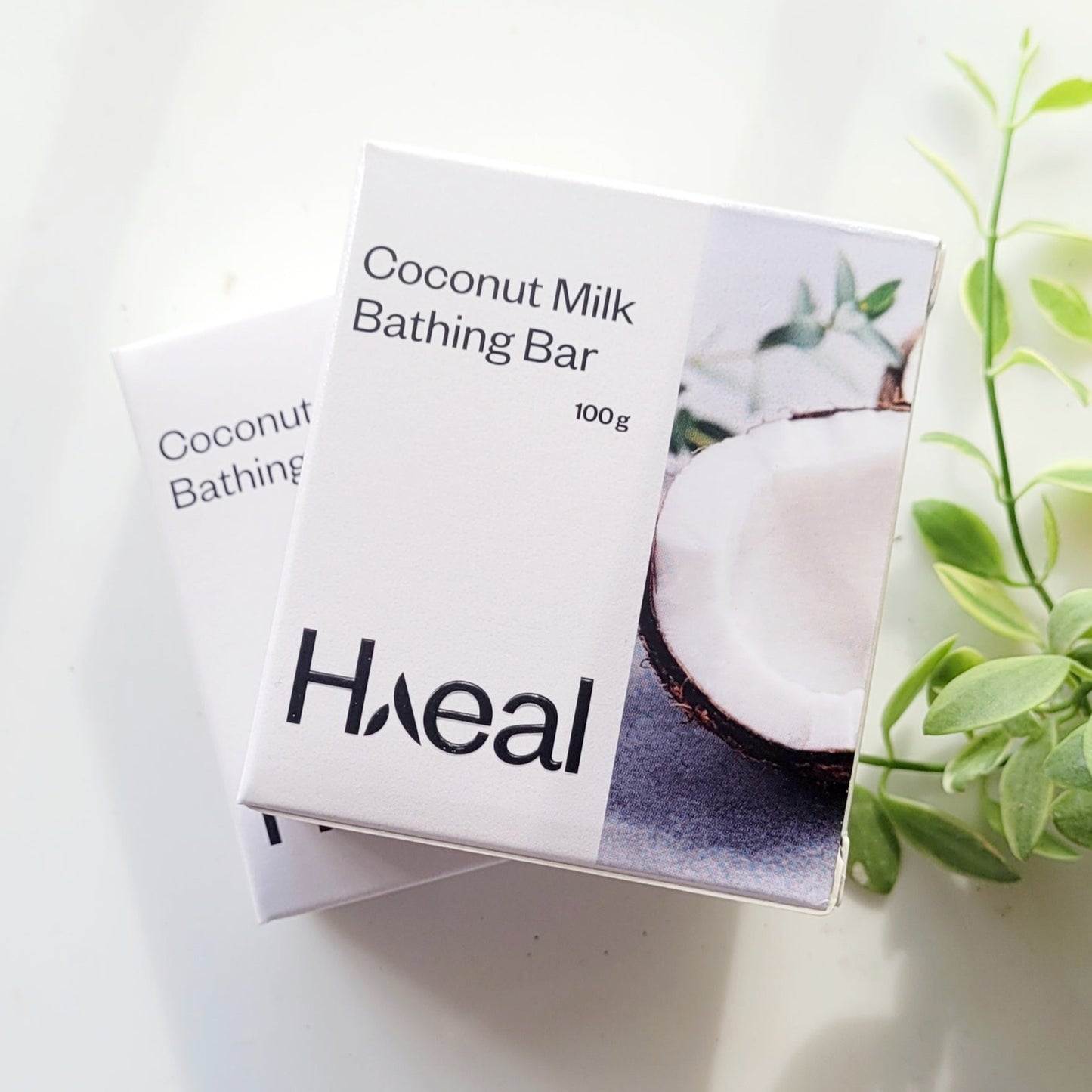Coconut Milk Bathing Bar 100g (Pack of 4 Soap)