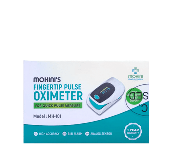 HAEAL Mohini's fingertip pulse oximeter