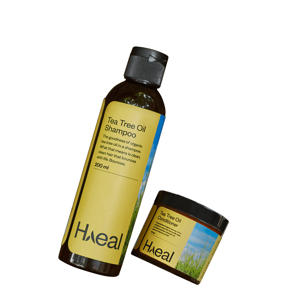 HAEAL Mystical Tea Tree Oil Shampoo + Conditioner for Anti-inflammatory Effect