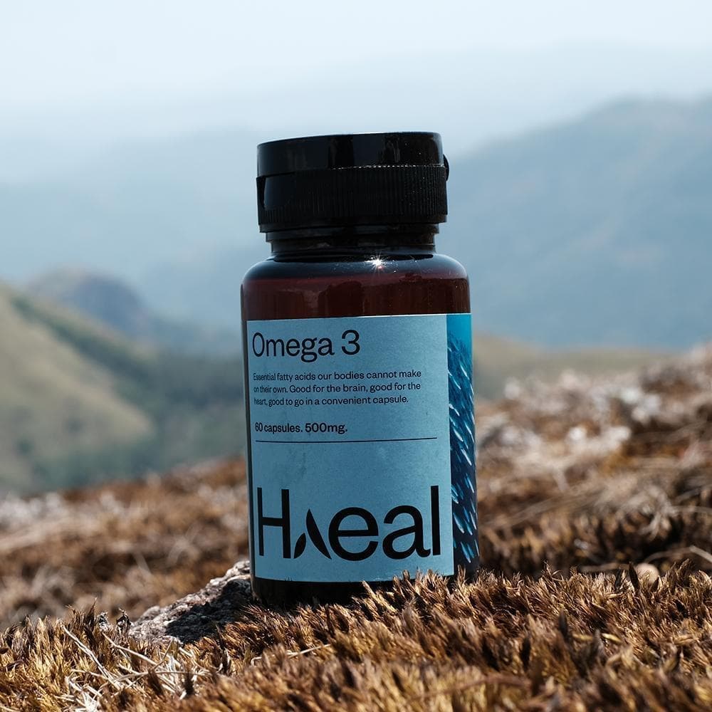 HAEAL Supplements Omega 3- 60 Caps