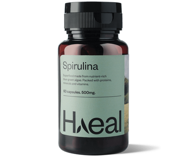 HAEAL Supplements Spirulina 500 mg-  60 Cap