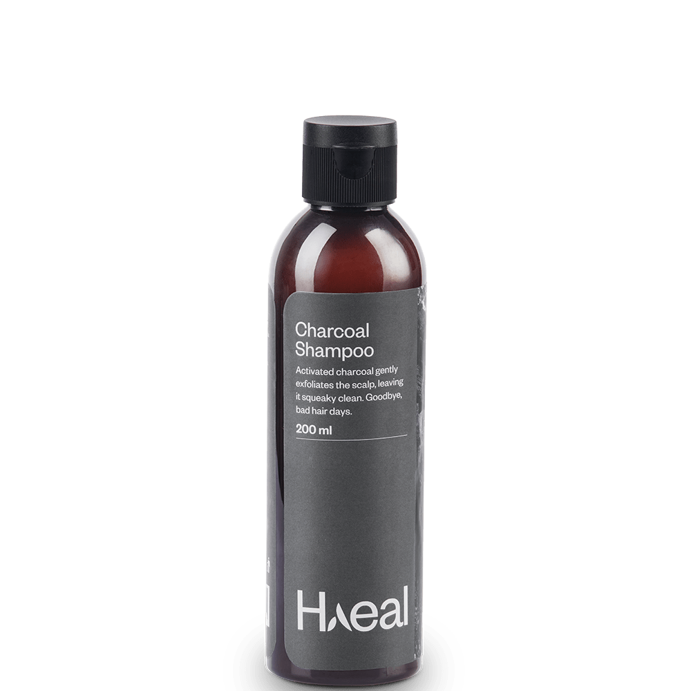 HAEAL Supercool Charcoal Shampoo for Deep Cleansing