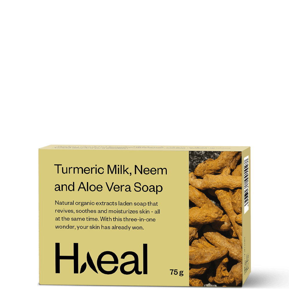 HAEAL Traditional Turmeric, Neem & Aloe Vera Soap