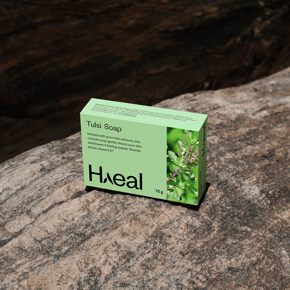 HAEAL Tulsi Traditional  Anti Septic Soap